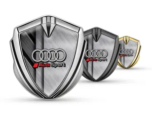 Audi Emblema Fender Badge Tuning Ispirato Lega